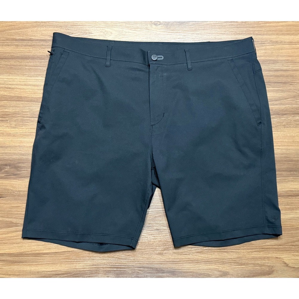 Public Rec Workday Chino Performance 9" Shorts Black Technical Golf Men's Sz 40